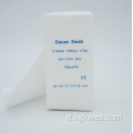 Garza di garza per cura della ferita 10x10 cm garza non sterile